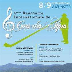 5 Rencontre Int. De Cors Des Alpes
