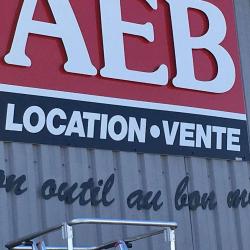 A E B
