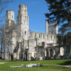 Abbaye De Jumièges Département De La Seine Maritime