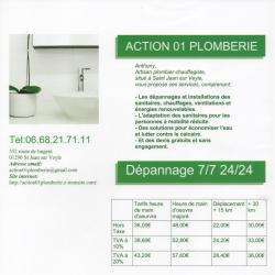 Action 01 Plomberie