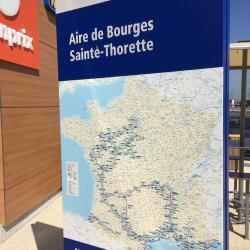 Aire De Bourges Ste Thorette  A 71.