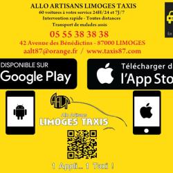 Allo Artisans Limoges Taxis Aalt