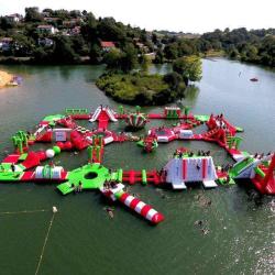 Aquazone Wipeout Parc Aquatique Gonflable