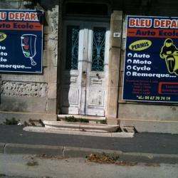 Auto Moto Ecole Bleu Départ