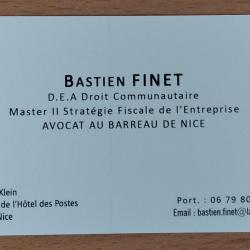 Bastien Finet Avocat Nice