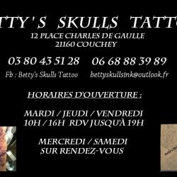 Betty's Skulls Tattoo