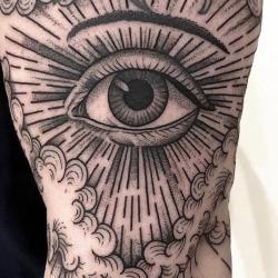 Blue Rose Tattoo