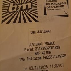 B&m Juvignac