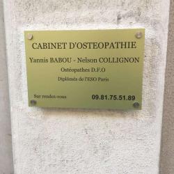 Cabinet D'ostéopathie Babou Et Collignon