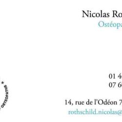 Cabinet D'ostéopathie Nicolas Rothschild