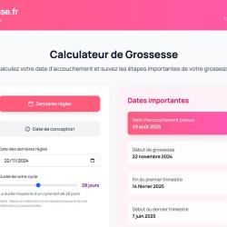 Calcul De Grossesse