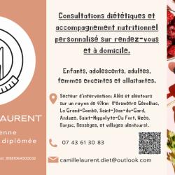 Camille Laurent Diététicienne Nutritionniste à Domicile