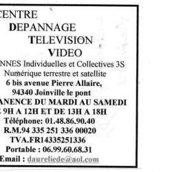 Cdtv Centre Dépannage Télévision Vidéo