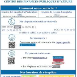 Centre Des Finances Publiques