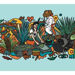 Chicahualco -table Mexicaine Par Mercedes Ahumada
