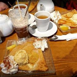 Chocolat Et Tasse De Thé
