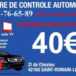 Contrôle Automobile 5 Mn De Montbrison