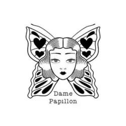 Dame Papillon Tattoo