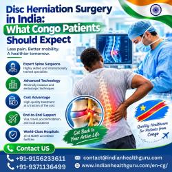 Disc Herniation Surgery In India For Congo Patients