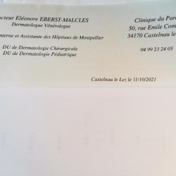 Eléonore Eberst-malclès Dermatologue