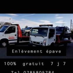 épaviste Enlèvement Véhicule Hors D'usage Ou Autres 7j7 Paiement Comptant