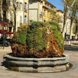 Fontaine Moussue Du Cours Mirabeau