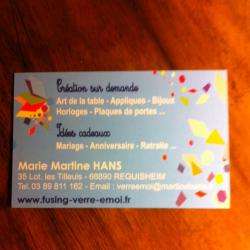 Fusing Verre Moi Marie Martine Hans