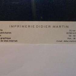 Imprimerie Didier Martin