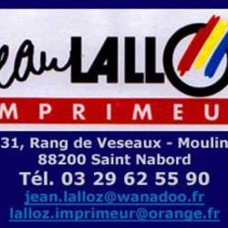 Jean Lalloz Imprimeur Sa