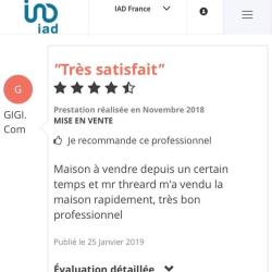 Julien Threard Iad France - Immobilier - Sud Touraine, Le Louroux Et Ses Alentours