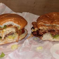La Vie Dirty Vegan Burger Taster