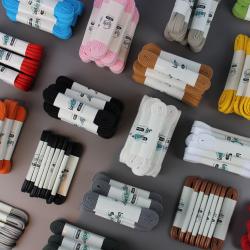 Lacets Lace’ter – lacets plats et ronds pour sneakers, baskets et chaussures de ville