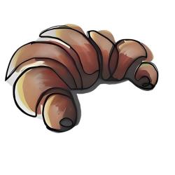 Le Croissant Par Martin Brossard