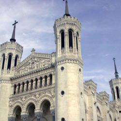 Lyon En Relief Depuis Fourvière