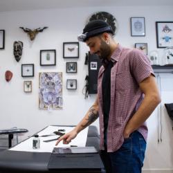Maison Python - Tatouage Paris