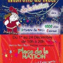 Marché De Noël De La Nation