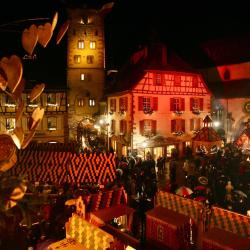 Marché De Noël Médiéval De Ribeauvillé