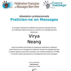 Masseuse & Praticienne Ayurvédique Accréditée, Bilan Et Alimentation - Virya Neang