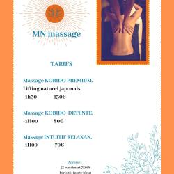 Mn Massage - Massage Paris 18
