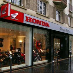 Moto Honda Alésia