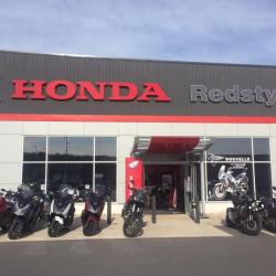Moto Honda Red Style