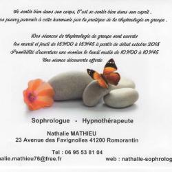 Mathieu Nathalie Sophrologue Hypnothérapeute