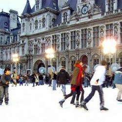Patinoire De L'hôtel De Ville