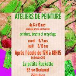 Peinture à La Petite Rockette