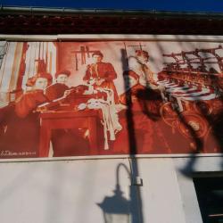 Peinture Murale "les Fileuses"