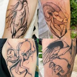 Pencilsline Tattoo / Tatouage Artistique And Esthétique