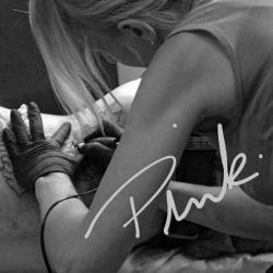Pink Body Art