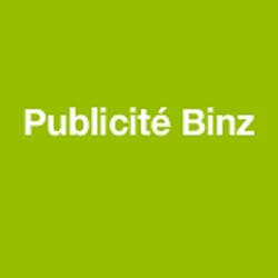 Publicité Binz