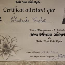 Reiki& Lahochi:bien-être. Christophe Trichet