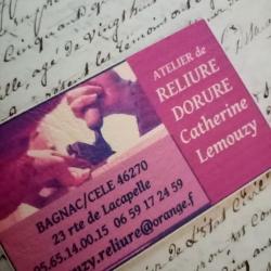 Reliure Dorure Lemouzy Catherine